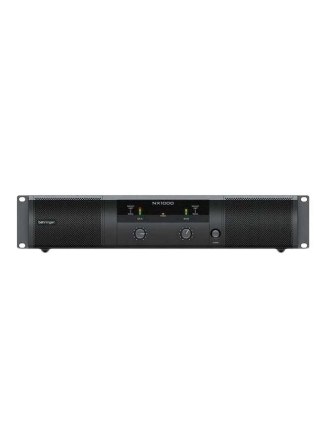 behringer Amplifier With Smart Sense Loudspeaker NX1000 Black - Image 1
