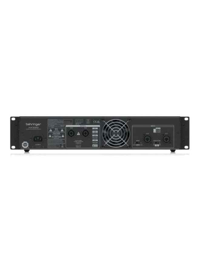 behringer Amplifier With Smart Sense Loudspeaker NX1000 Black - Image 3