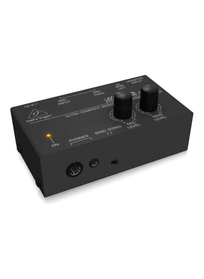 behringer Ultra-Compact Monitor Headphone Amplifier MA400 Black  - Image 5