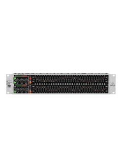 behringer 31-band Stereo Graphic EQ Amplifiers/Pre-Amplifiers FBQ3102HD Black  - Image 1