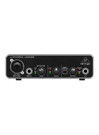 2-USB Audio Interface Mic Preamplifier UMC22 Black - v1615569906/N31997220A_1