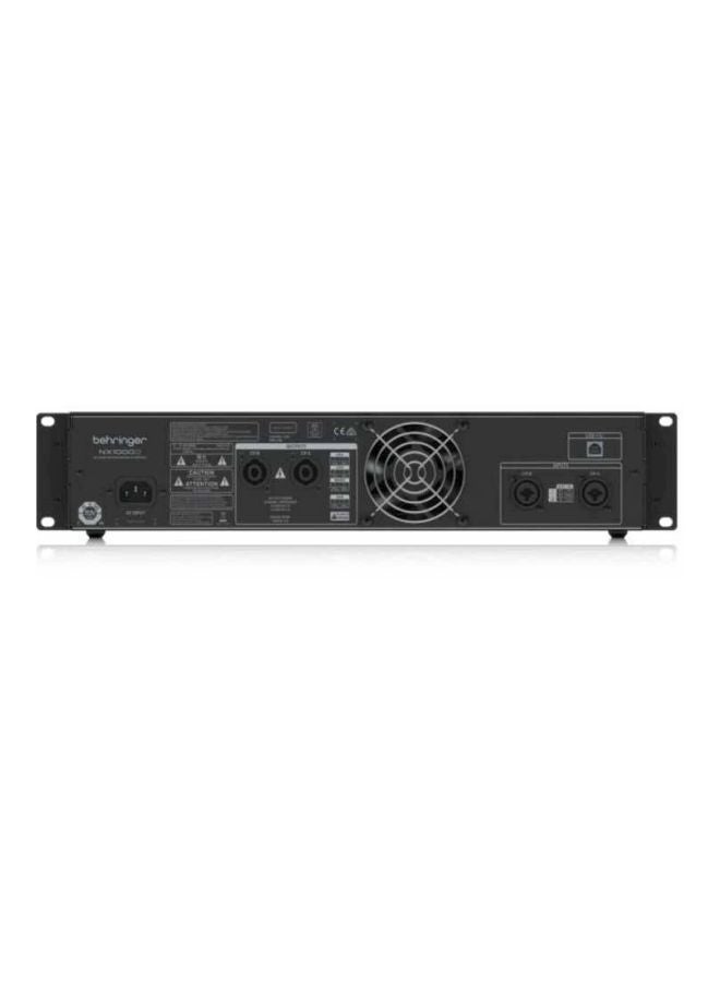 behringer Amplifier With Smart Sense Loudspeaker NX1000D Black - Image 3