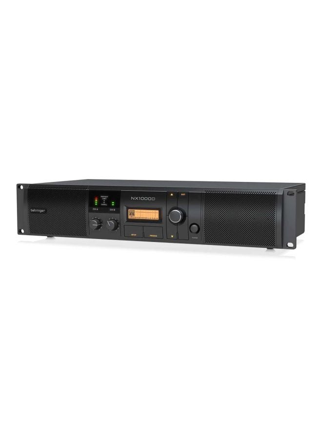 behringer Amplifier With Smart Sense Loudspeaker NX1000D Black - Image 4