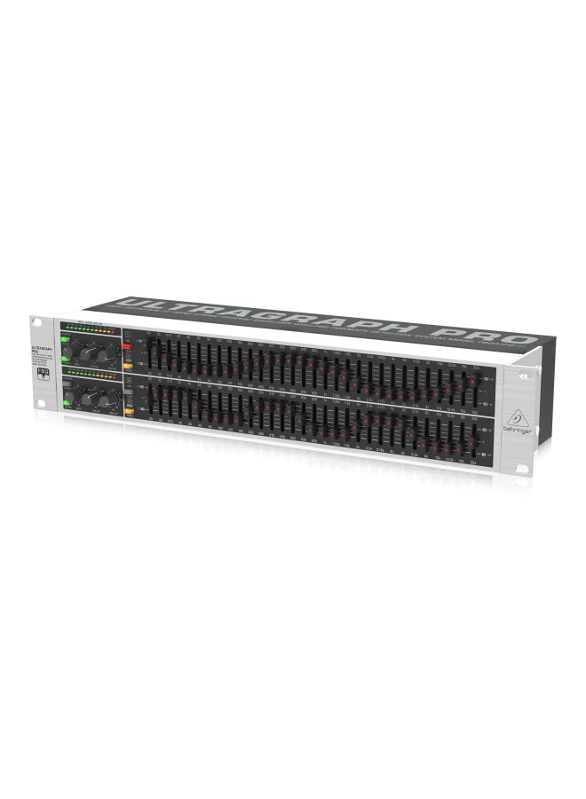 behringer 31-band Stereo Graphic EQ Amplifiers/Pre-Amplifiers FBQ3102HD Black  - Image 4
