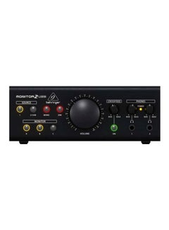 Monitor 2 USB High-End Speaker Monitoring Controller MONITOR2USB Black