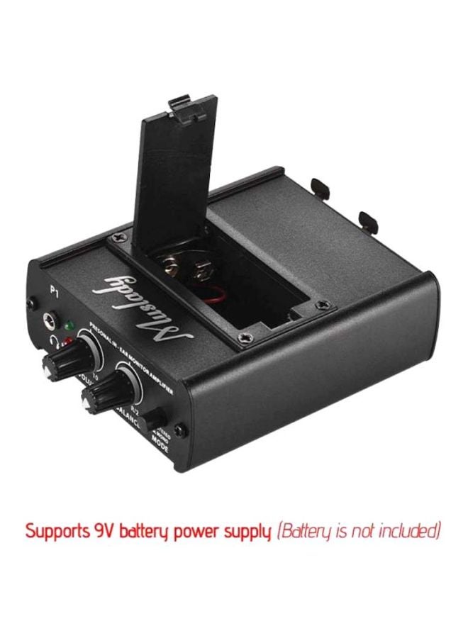 Muslady Monitor Earphones Amplifier I3925-A Black - Image 3
