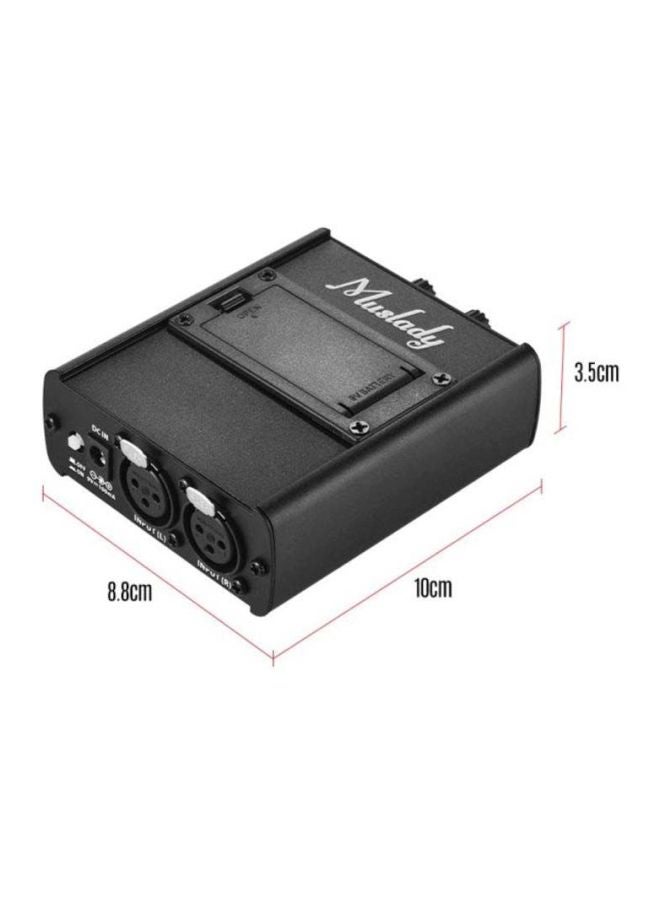Muslady Monitor Earphones Amplifier I3925-A Black - Image 4