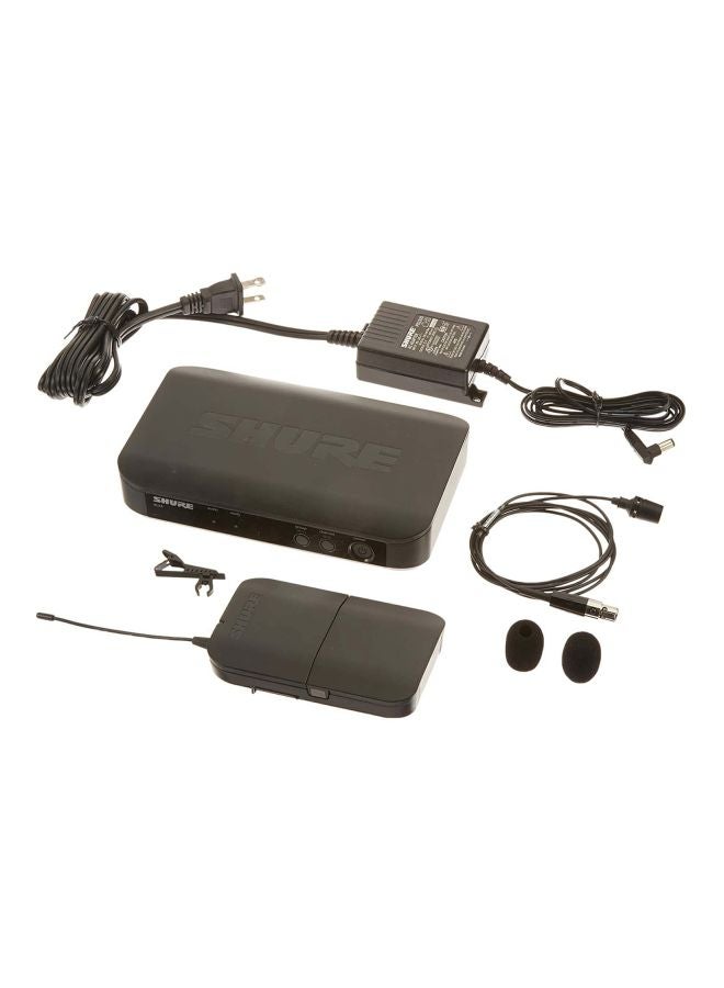 Shure - Wireless Presenter System With Cvl Lavalier Microphone Blx14/Cvl BLX14/CVL-H10 Black - Image 1