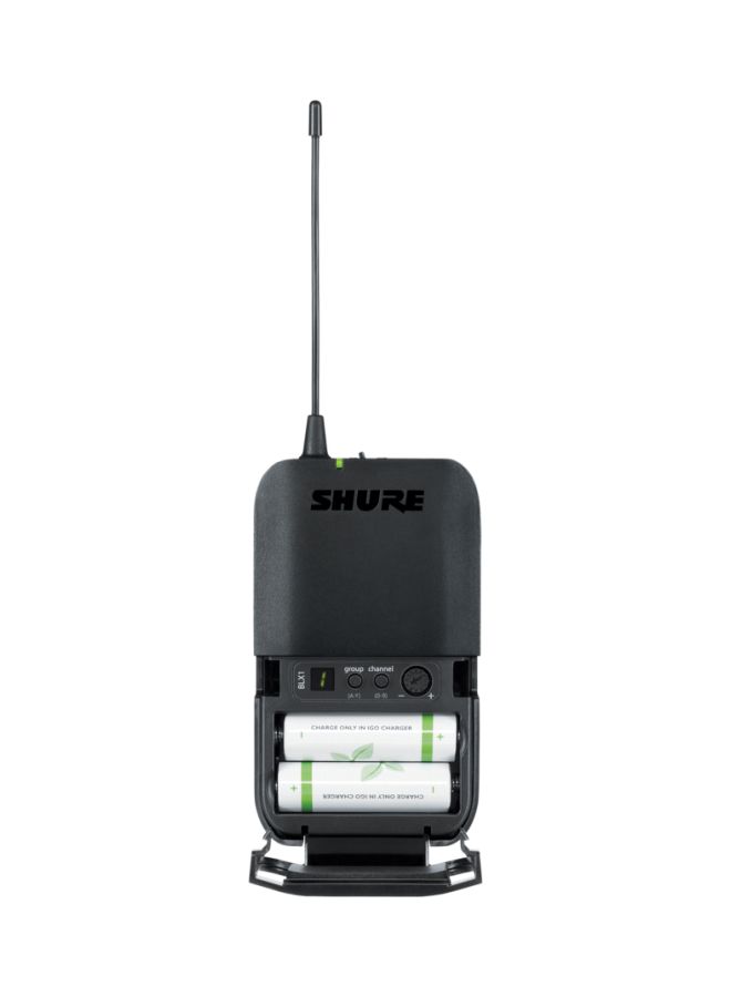 Shure - Wireless Presenter System With Cvl Lavalier Microphone Blx14/Cvl BLX14/CVL-H10 Black - Image 1