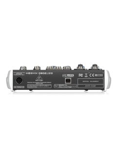 بيهرينغر جهاز مزج الأصوات بريميم مزود بناقلين و8 مداخل Q802USB رمادي  - Image 4