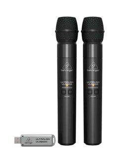 behringer 3-Piece Microphones With Dual-Mode USB Receiver Set ULM202USB Black  - Image 1