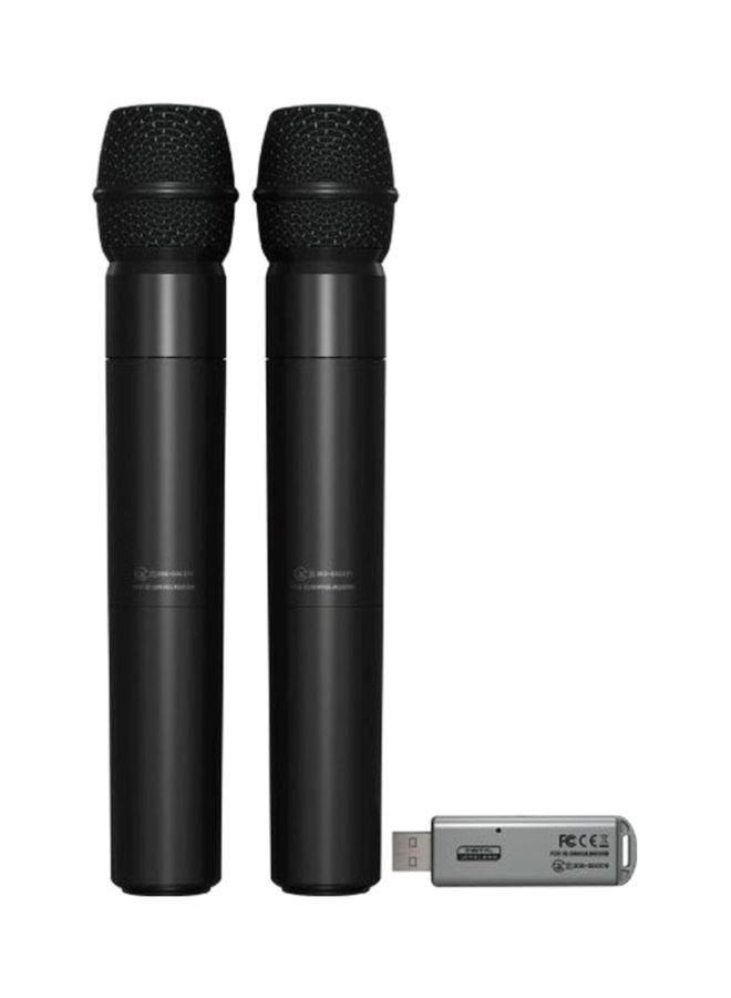 behringer - 3-Piece Microphones With Dual-Mode USB Receiver Set ULM202USB Black - Image 1