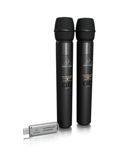 behringer 3-Piece Microphones With Dual-Mode USB Receiver Set ULM202USB Black  - Image 4