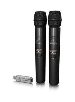 behringer 3-Piece Microphones With Dual-Mode USB Receiver Set ULM202USB Black  - Image 5