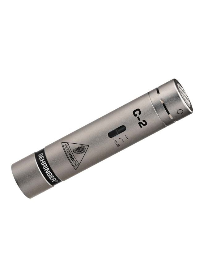 behringer - Pair Of Studio Condenser Pencil Style Microphone C2PAIR Gold - Image 1