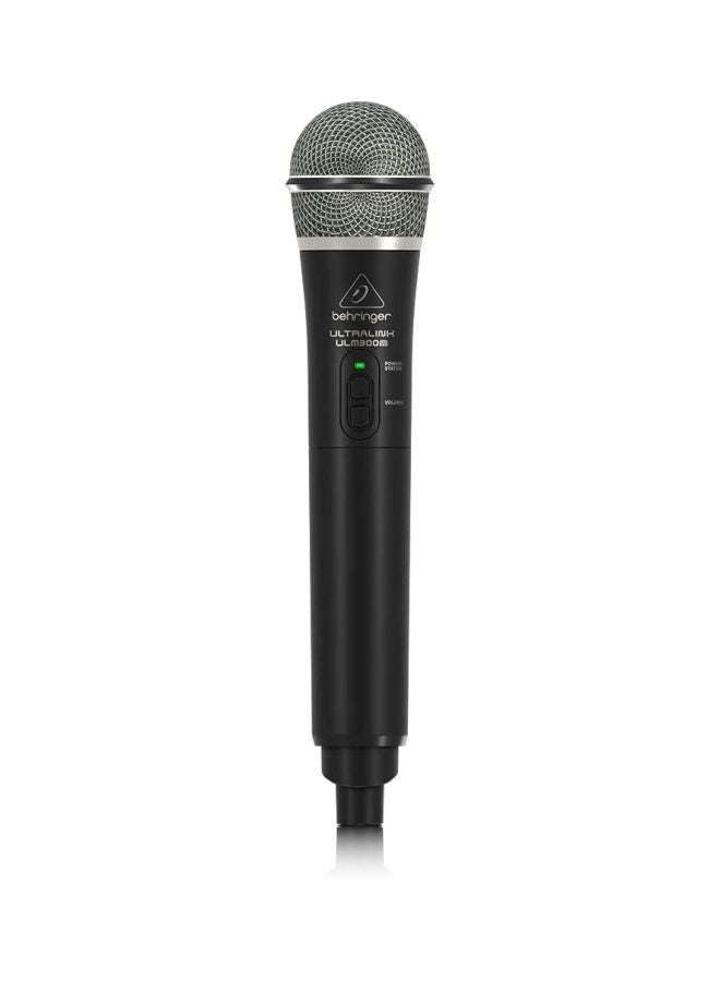 behringer - Digital Wireless System With Handheld Microphone And Receiver ULM300MIC Black/Silver - Image 1