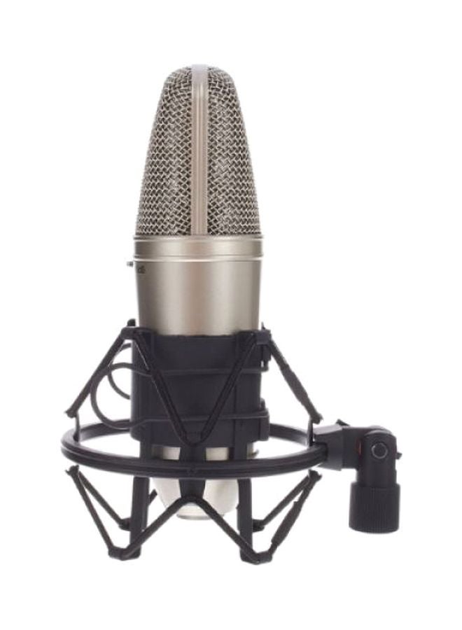behringer - Large-Diaphragm Studio Condenser Microphone B1 Silver - Image 1