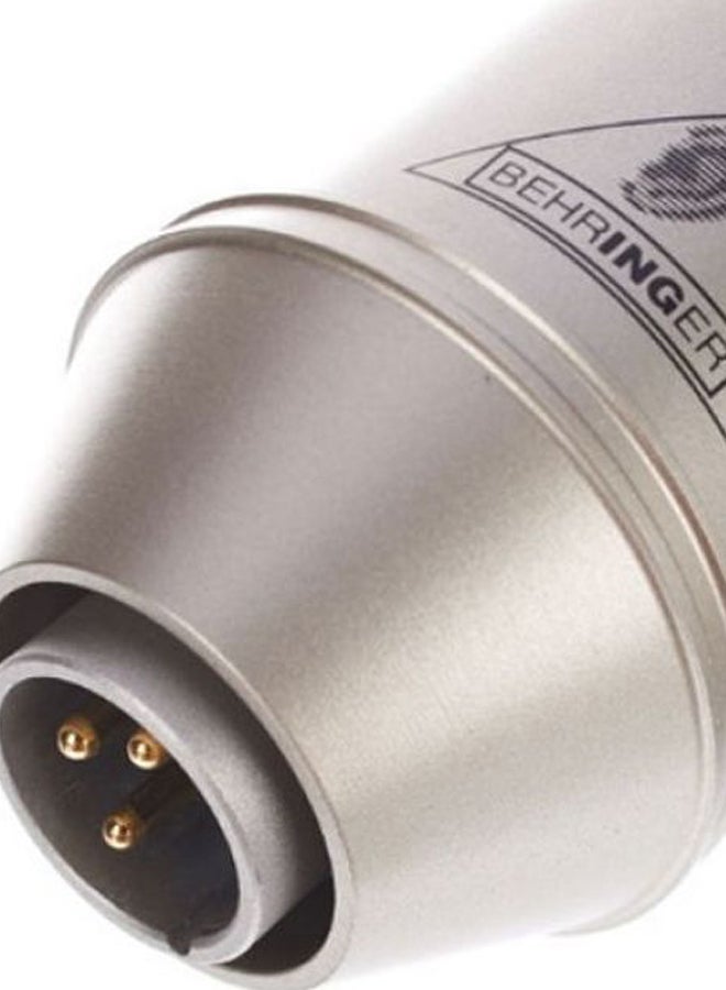 behringer - Large-Diaphragm Studio Condenser Microphone B1 Silver - Image 1