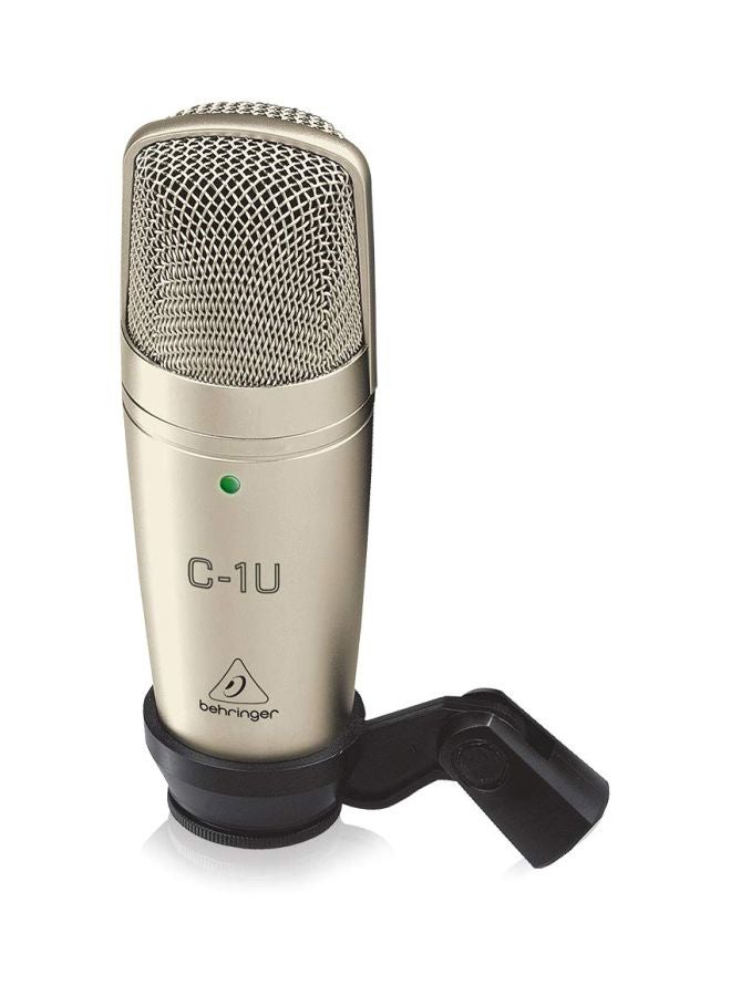 behringer Studio Condenser Microphone C1U Gold  - Image 3