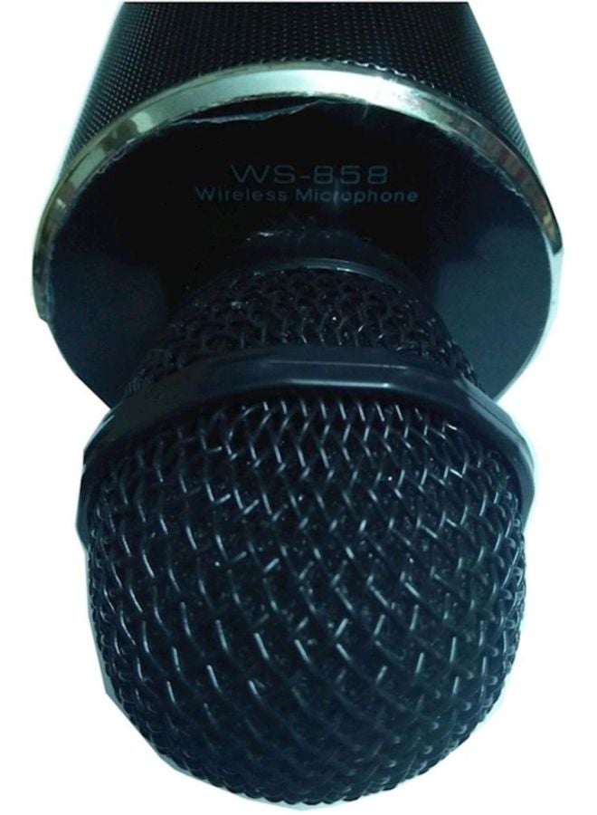 ويستر ميكروفون محمول لاسلكي موديل WS-858 Ws-858 أسود - Image 4