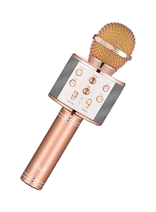 WSTER - Bluetooth Portable Microphone 2Ws858 Rose Gold - Image 1