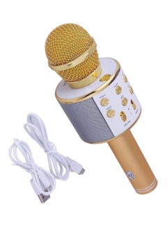 WSTER Handheld Wireless Microphone MI-10-G Gold/White  - Image 1