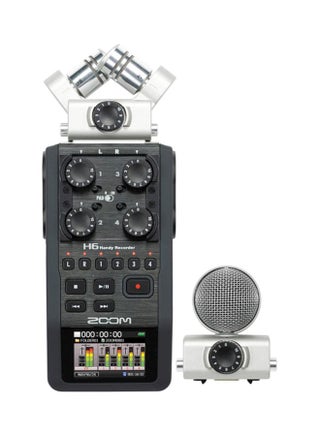 Handy Recorder With Interchangeable Microphone System H6 Black - v1615569969/N12844271A_1