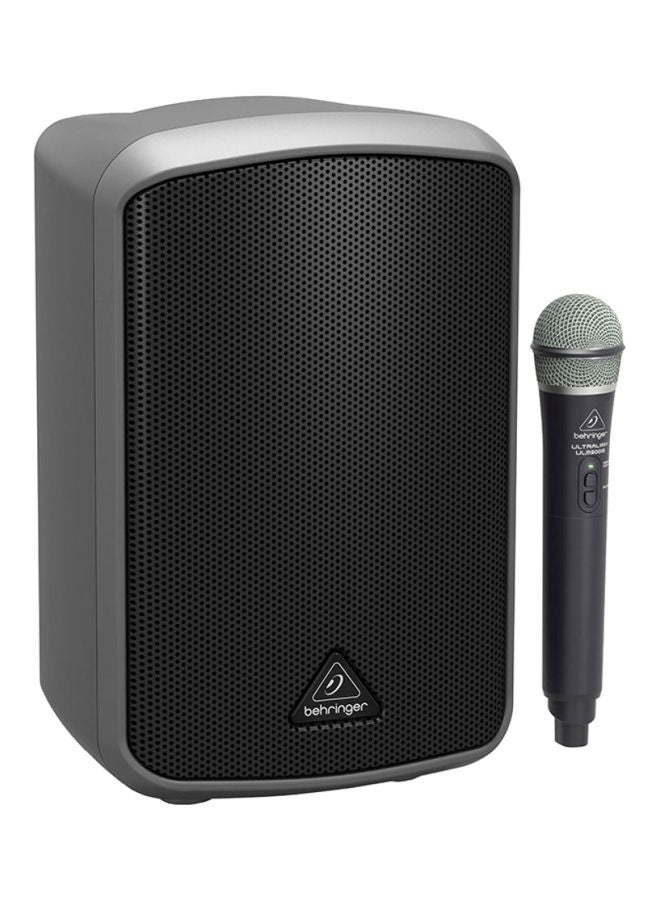 behringer Portable Speaker With Wireless Microphone MPA100BT Grey/Black - Image 1