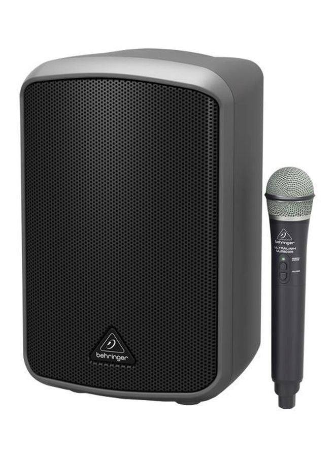 behringer Portable Speaker With Wireless Microphone MPA100BT Grey/Black - Image 3