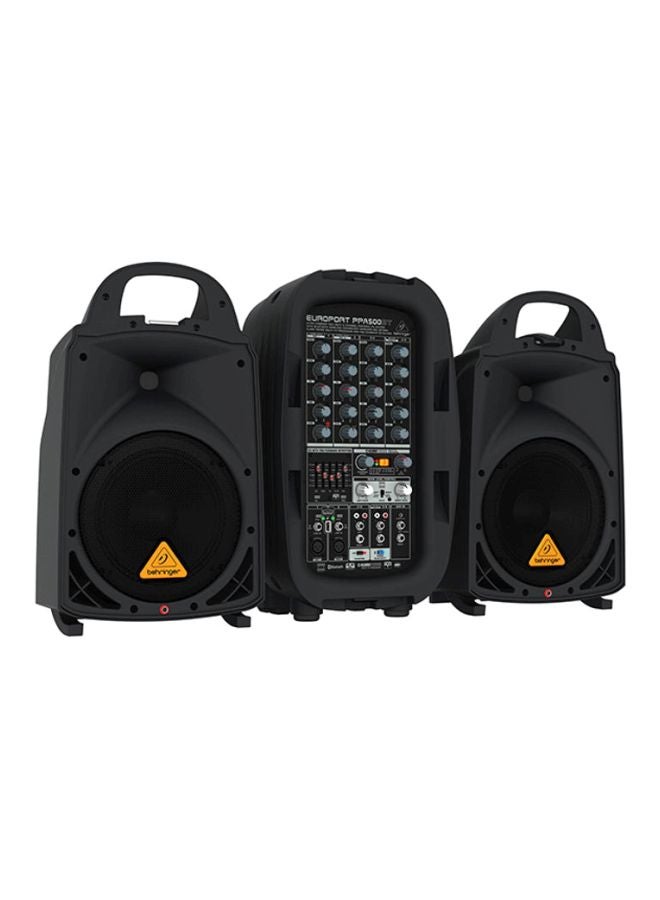behringer Portable Personal Audio System PPA500BT Black - Image 1