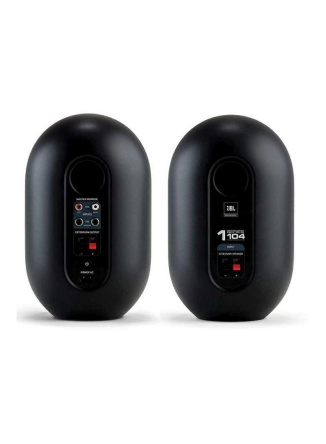 JBL 104-BT Compact Reference Speakers 4226597909 Black  - Image 2