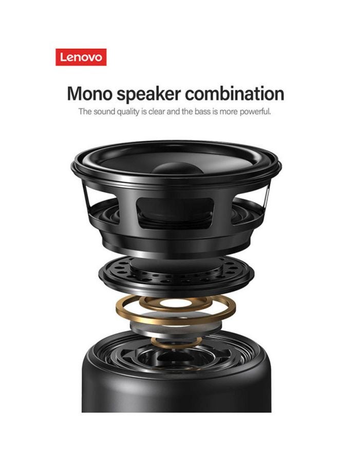 Lenovo Portable Wireless Stereo Speaker L01 Black  - Image 2