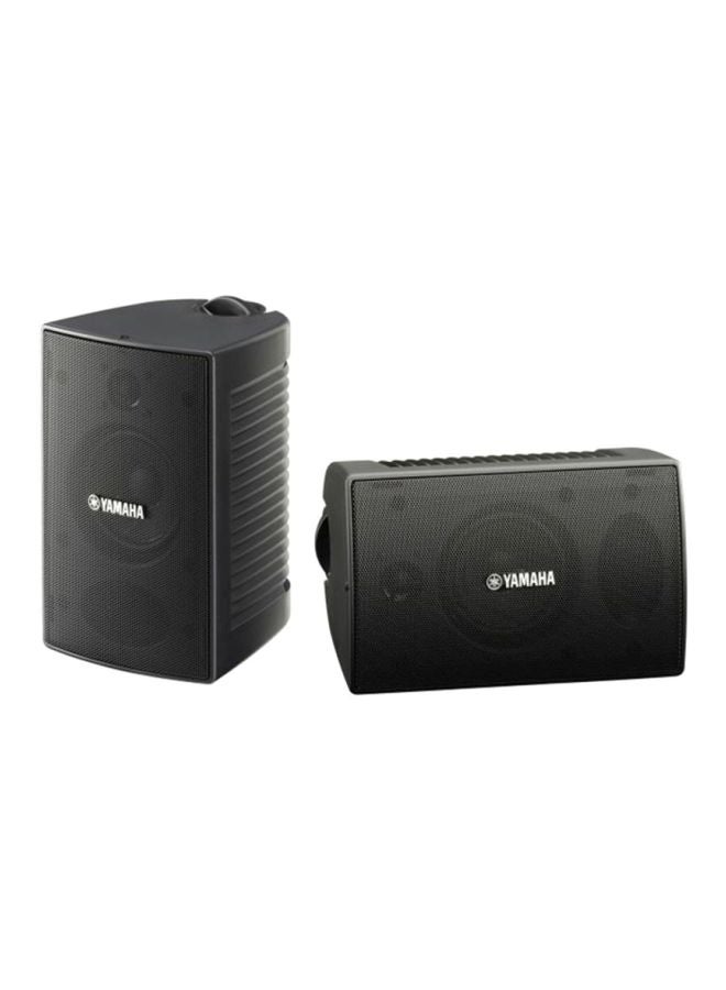 YAMAHA 2-Piece Passive Speaker VS6 Set VS6 Black - Image 1