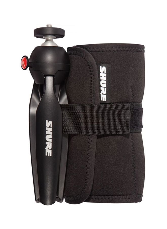 Shure - 6-Piece Premium Digital Stereo Condenser Microphone MV88+ Video Kit Black - Image 1