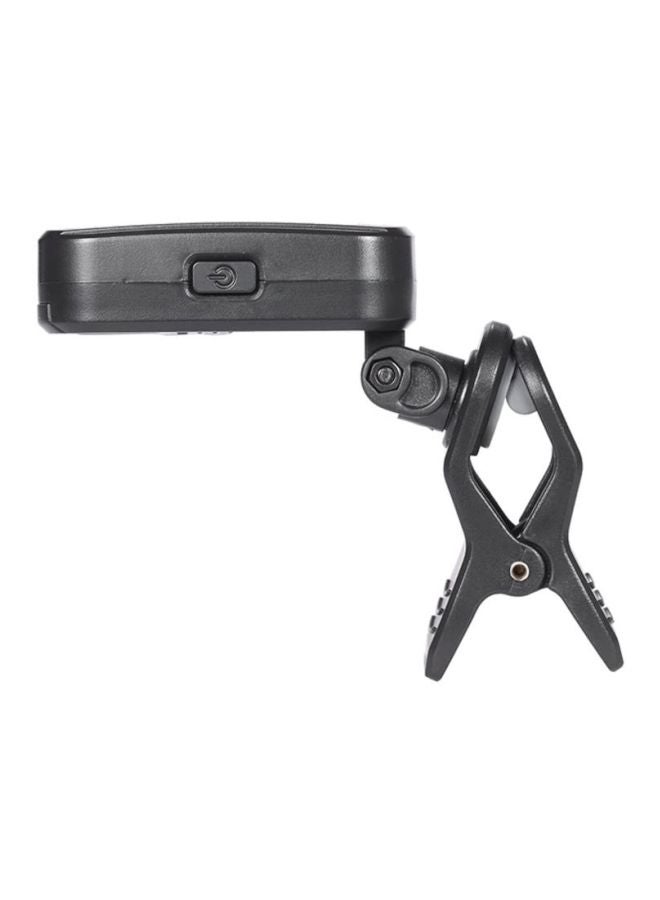 ammoon Electric Chromatic Clip-On Tuner For Bass/Guitar/Ukulele/Violin I538 Black - Image 5