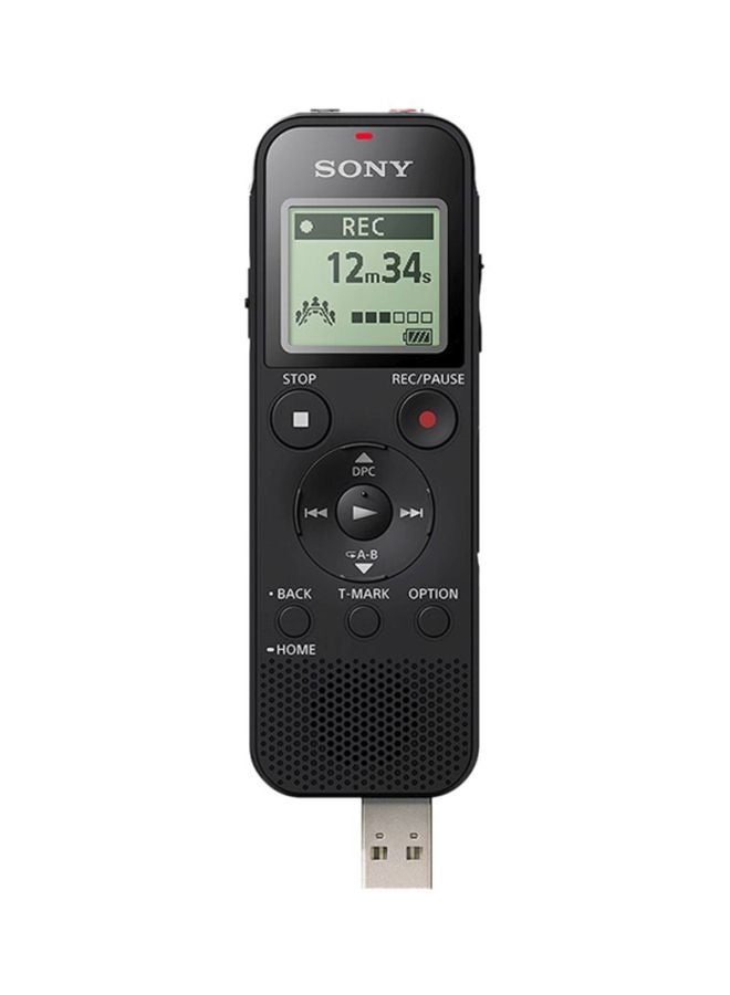 Sony Digital Voice Recorder ICDPX470-D Black - Image 3