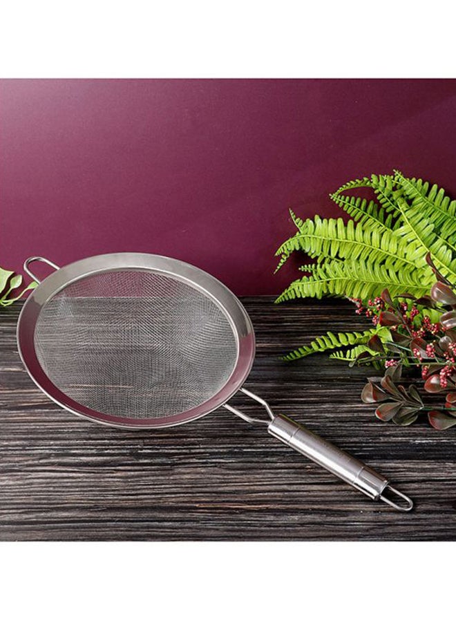Royalford Stainless Steel Strainer 20Cm Dishwasher Safe 39X20Cm Silver Silver 20cm  - Image 5