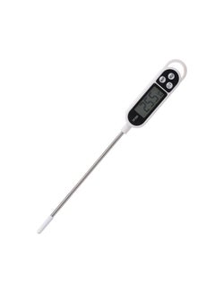 Decdeal Instant Read Digital Food Thermometer White/Black  - Image 1