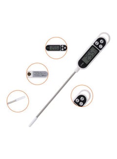 Decdeal Instant Read Digital Food Thermometer White/Black  - Image 3