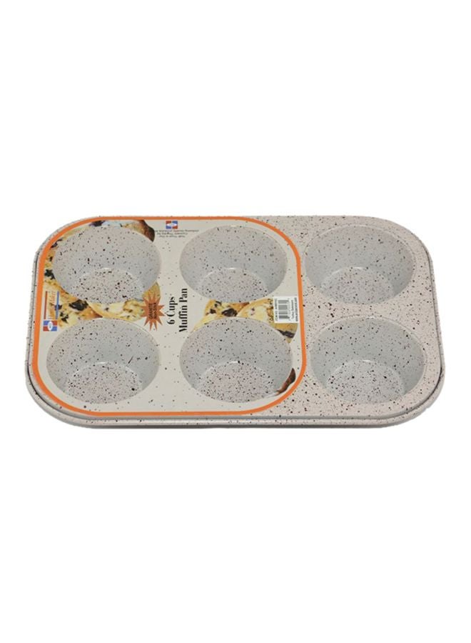 Homemaker Granite6 Cup Muffin Pan 18x26x3cm