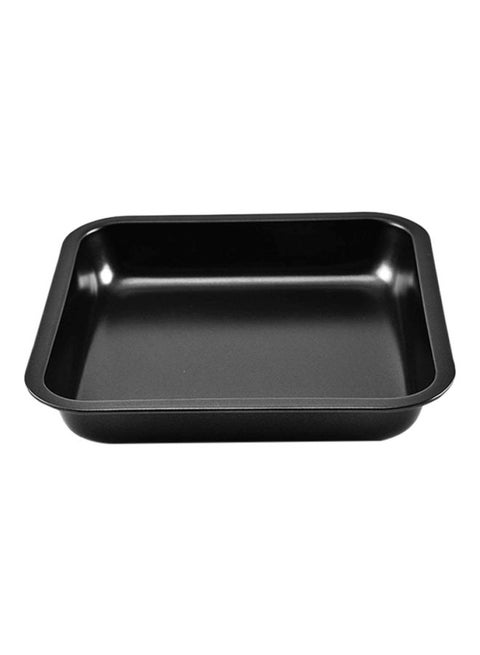 8-Inch Non Stick Baking Pan Black 21x21x3.5cm