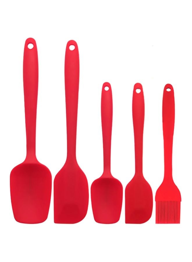 Sharpdo 5-Piece Baking Tool Set Red  - Image 1