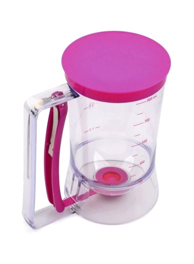 docooler - Batter Dispenser Baking Tool Clear/Purple 900ml - Image 1