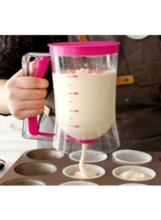 docooler - Batter Dispenser Baking Tool Clear/Purple 900ml - Image 1