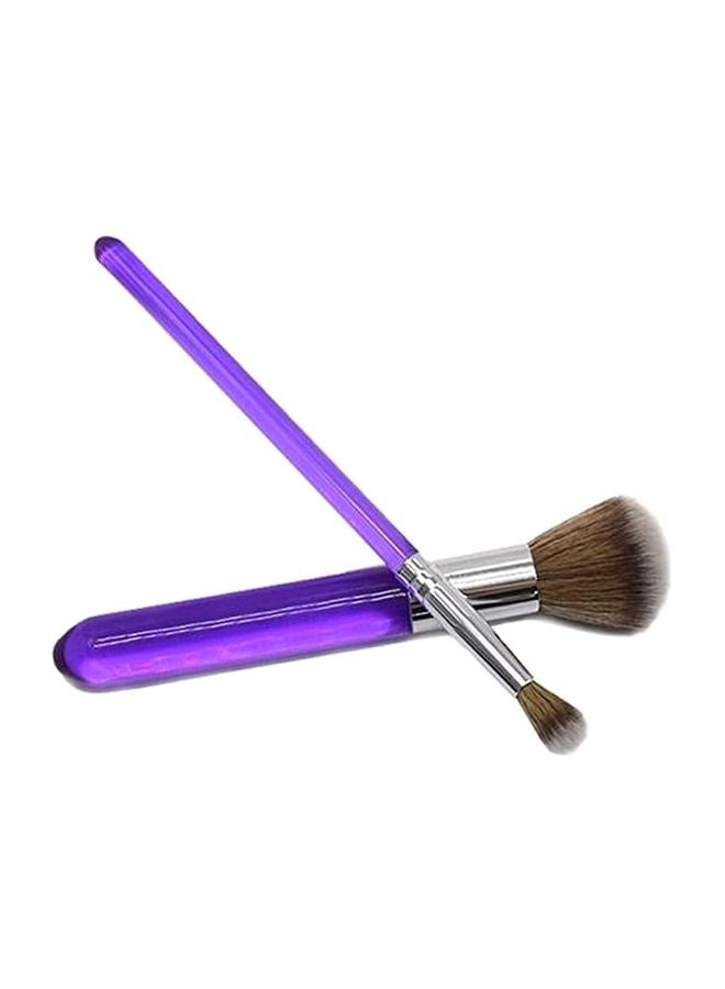 Wilton 2-Piece Multi-Purpose Cake Decorating Dusting Brush Set Purple/Silver/Brown - Image 3