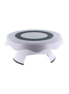 Wilton High And Low Cake Turntable White/Grey 12.75inch  - Image 1