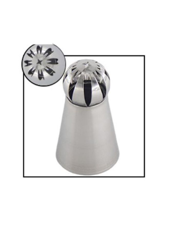 Beauenty Cake Decorating Piping Nozzle Silver - Image 2