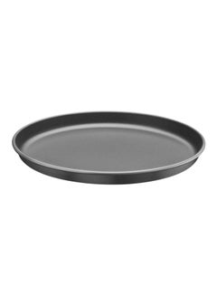 TRAMONTINA Brasil 35cm 2.5L Graphite Aluminum Pizza Pan with Interior and Exterior Starflon Max PFOA Free Nonstick Coating Graphite 35cm  - Image 1