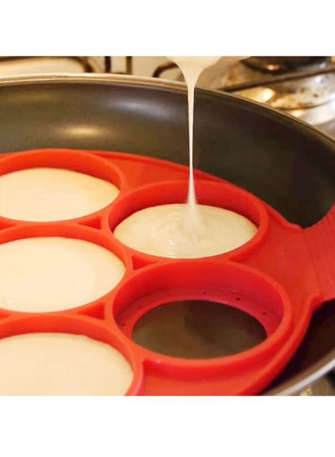 Cool Baby Silicone Non-Stick Pancakes Mould Red 40x24x2cm - Image 3