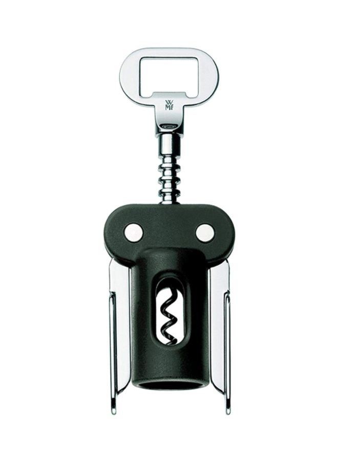 WMF Corkscrew With Bottle Opener Black/Silver 20cm  - Image 1